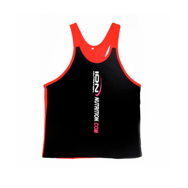 MUSCULOSA NEGRA Y ROJA