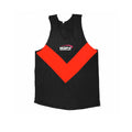 MUSCULOSA NEGRA Y ROJA