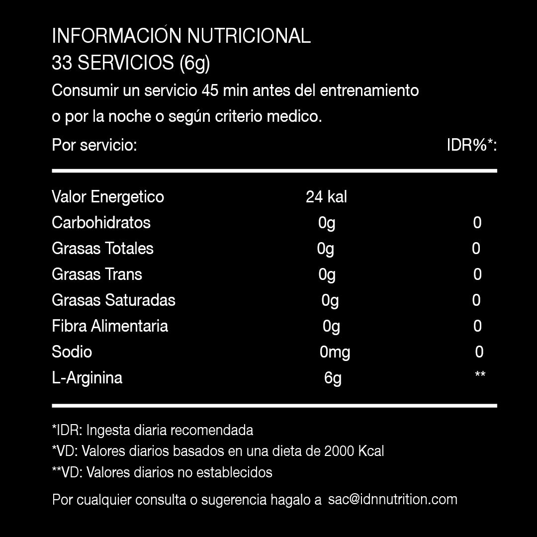 L ARGININE 200G