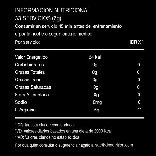 L ARGININE 200G