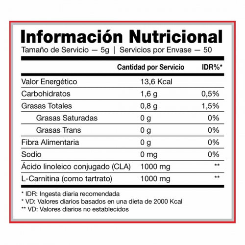 CARNITINA + CLA 250G