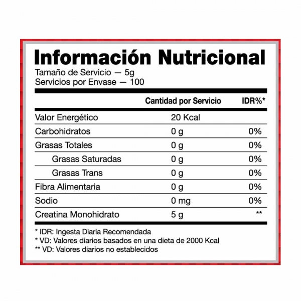 CREATINA MONOHIDRATO 300G