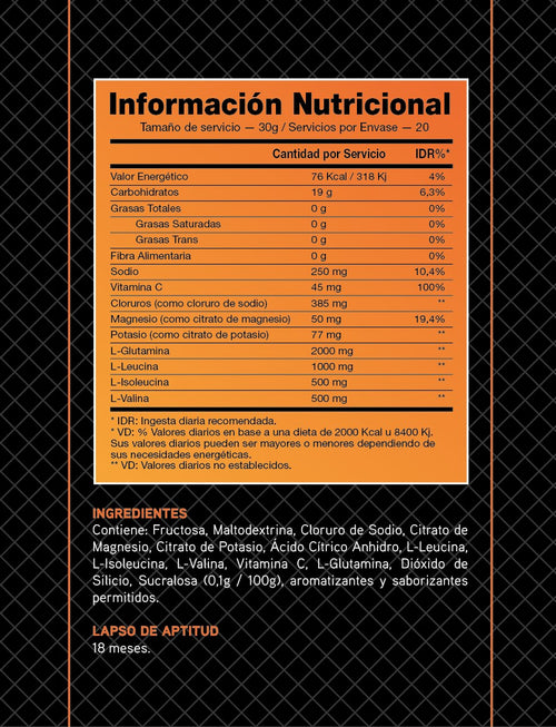 ISODRINK BEBIDA ISOTONICA 600G