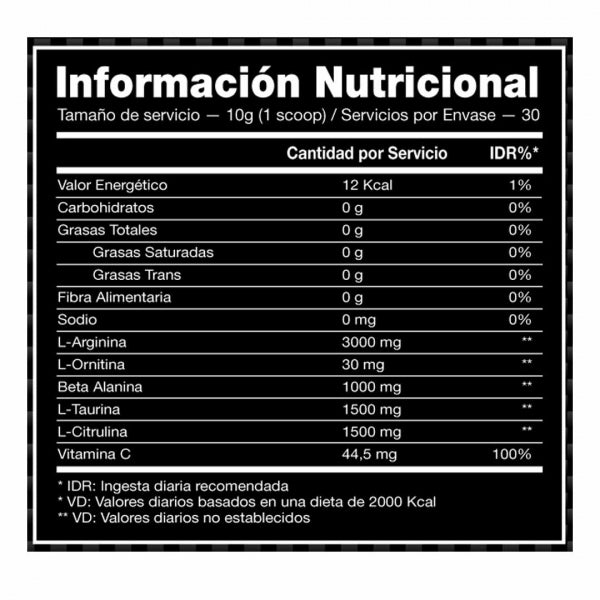 NO3 OXIDO NITRICO 300G