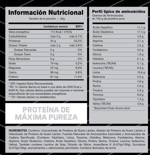 100% WHEY PROTEIN 2LBS