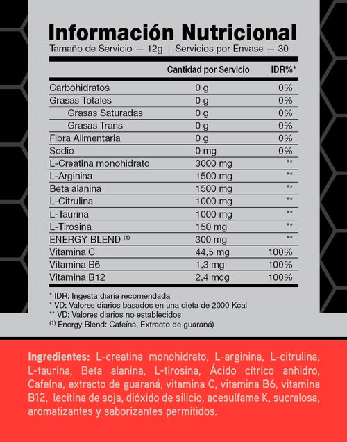SLASH PRE WORKOUT 300G