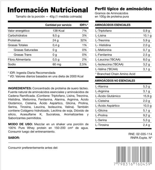 WHEY PROTEIN 5LBS