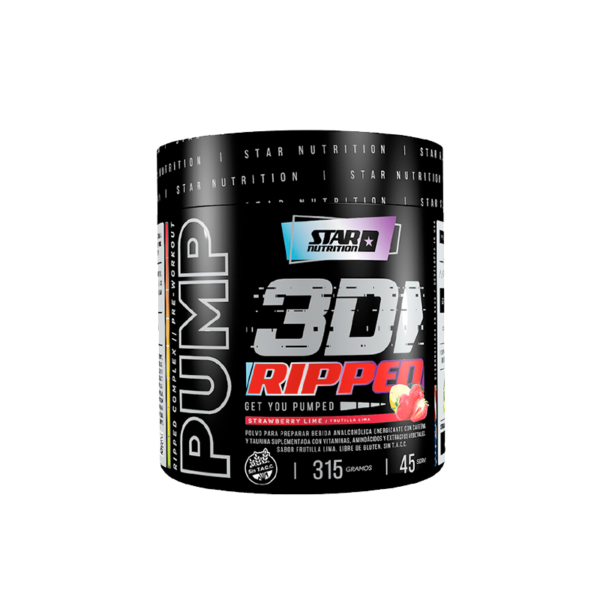 PUMP 3D RIPPED PREWORKOUT 315G
