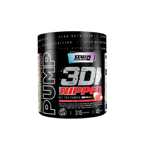 PUMP 3D RIPPED PREWORKOUT 315G