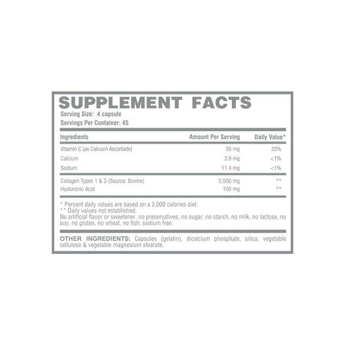 COLÁGENO HIDROLIZADO + VITAMINA C 100 CAPS