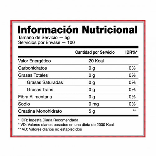 CREATINA 500G