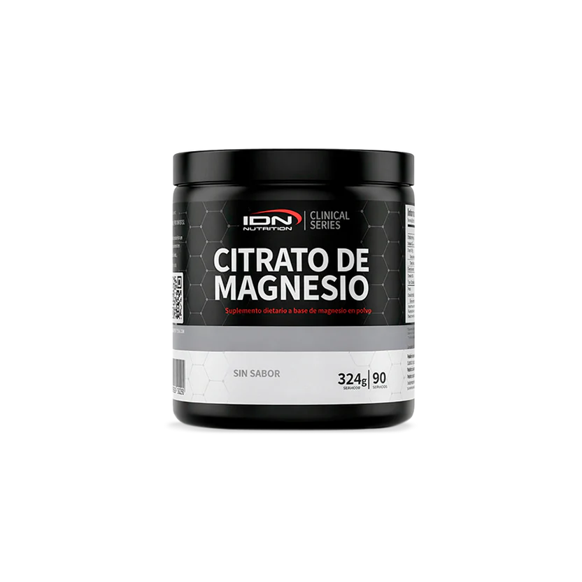 Citrato de Magnesio 324g - IDN Nutrition (sin sabor)