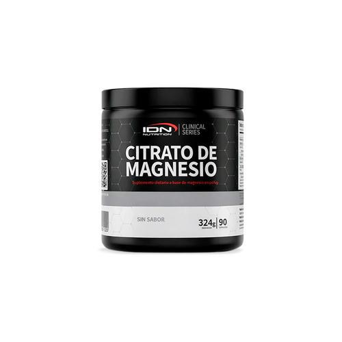 Citrato de Magnesio 324g - IDN Nutrition (sin sabor)